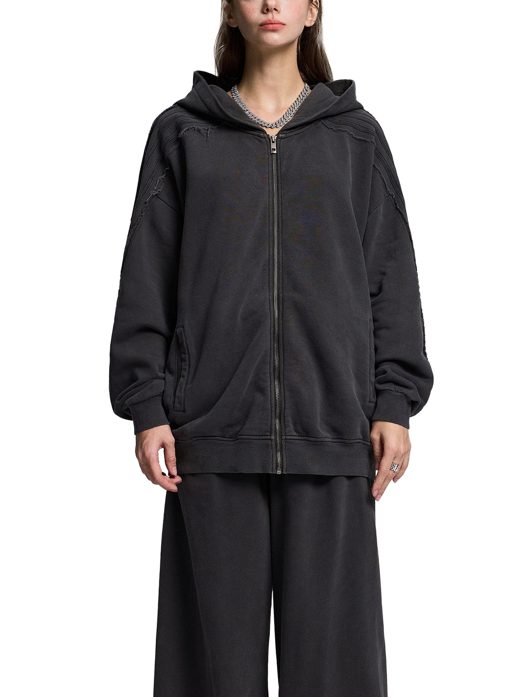 CRG Snow Washed Zip Hoodie