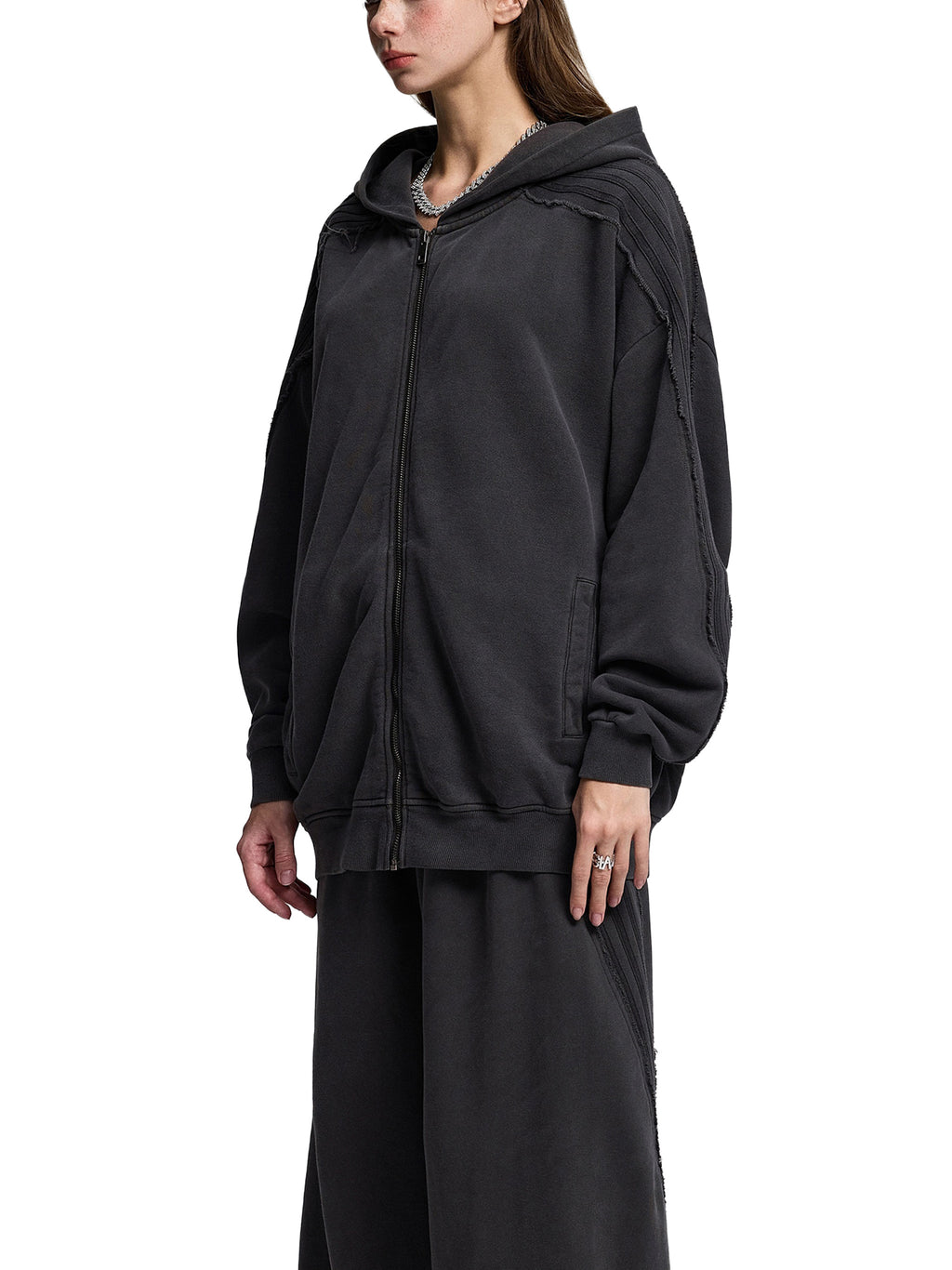 CRG Snow Washed Zip Hoodie