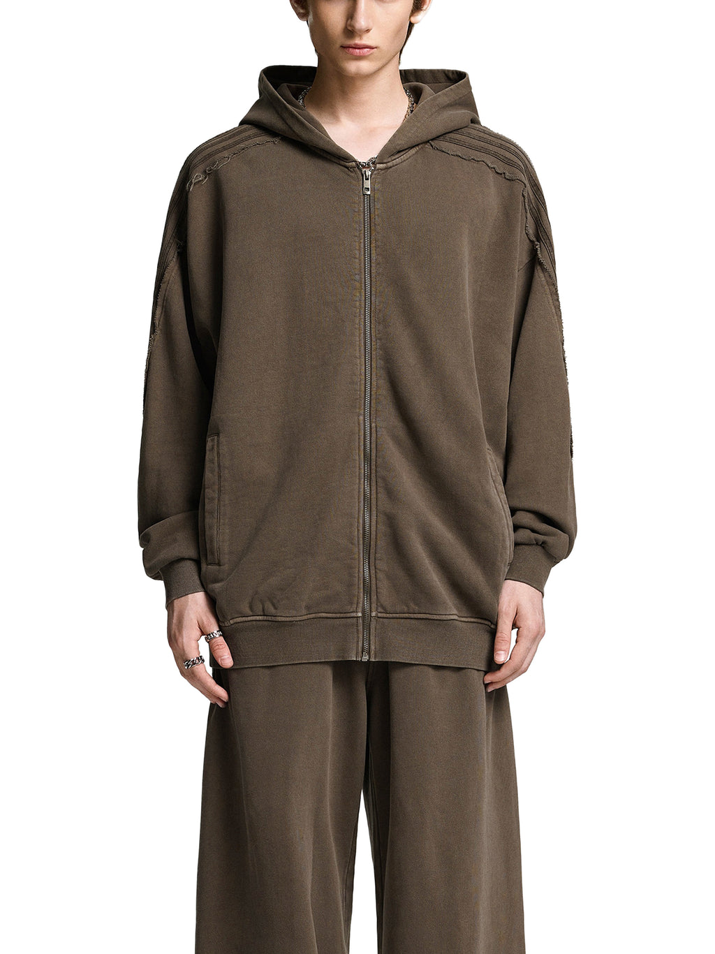 CRG Snow Washed Zip Hoodie