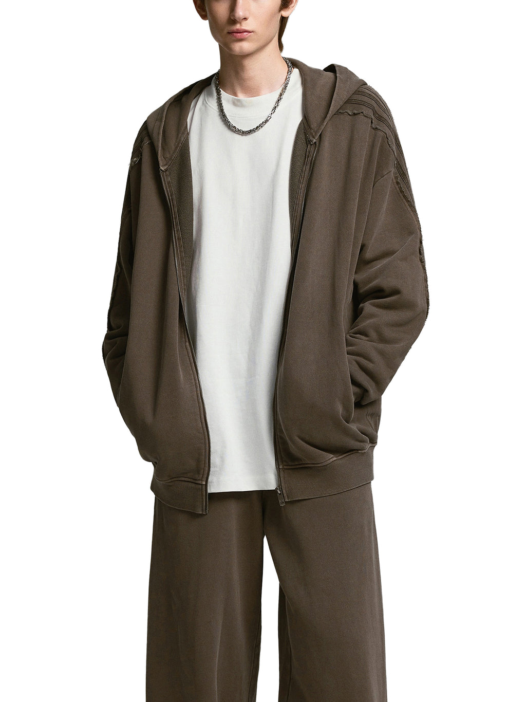 CRG Snow Washed Zip Hoodie