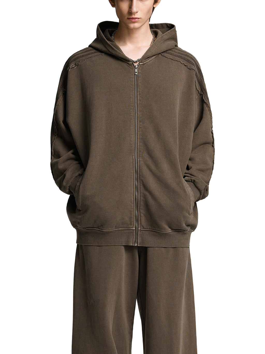 CRG Snow Washed Zip Hoodie