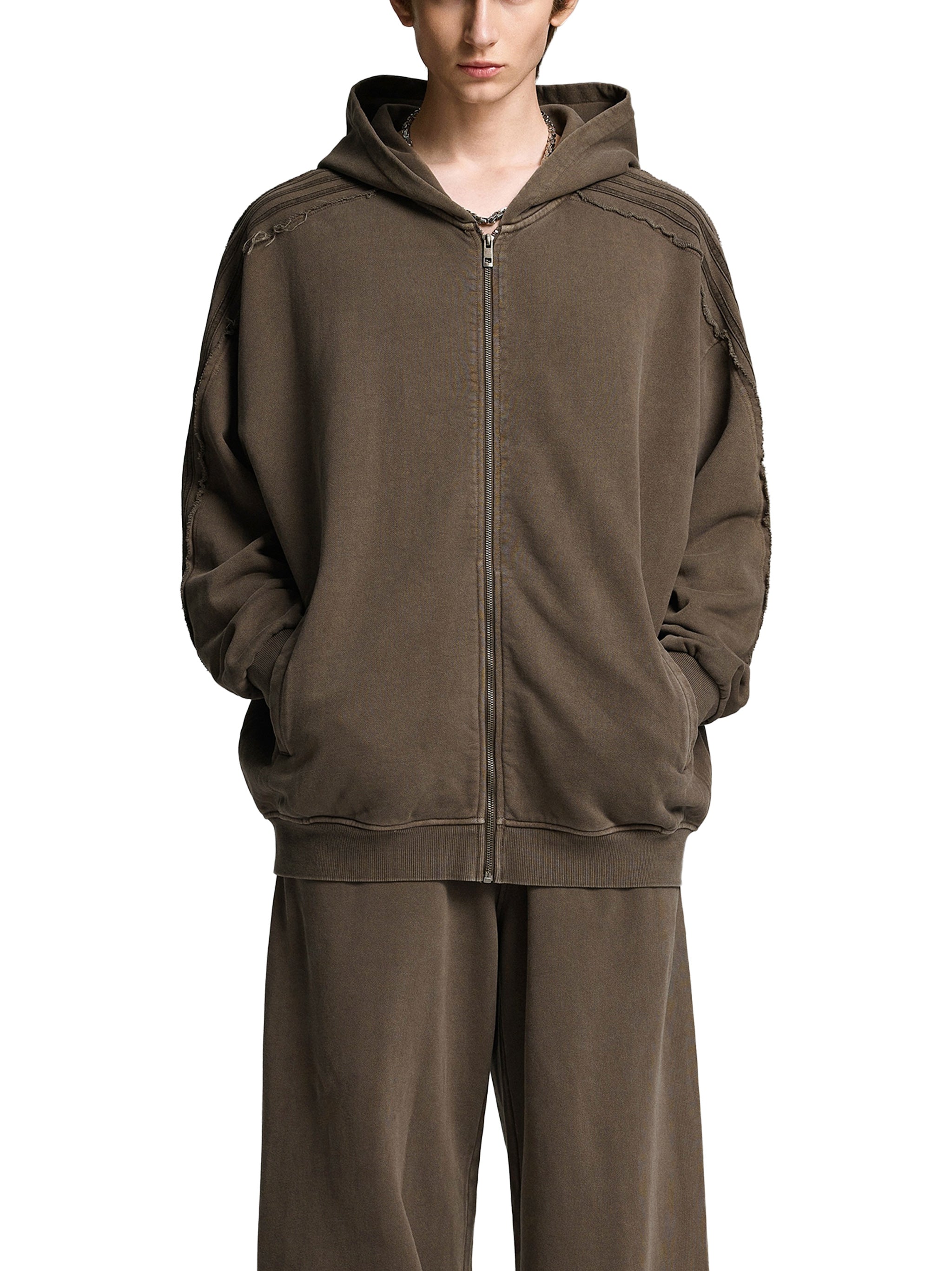 CRG Snow Washed Zip Hoodie